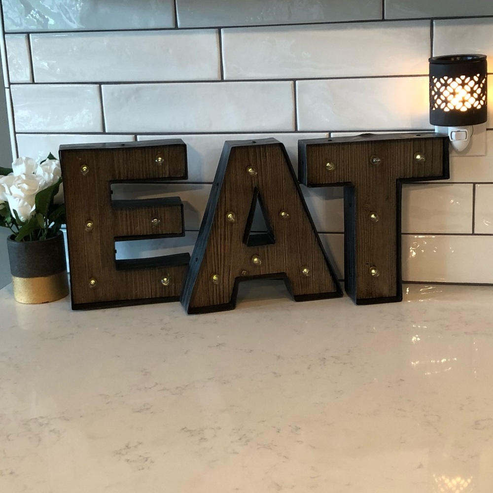 SOLD.      Eat sign led Marquee